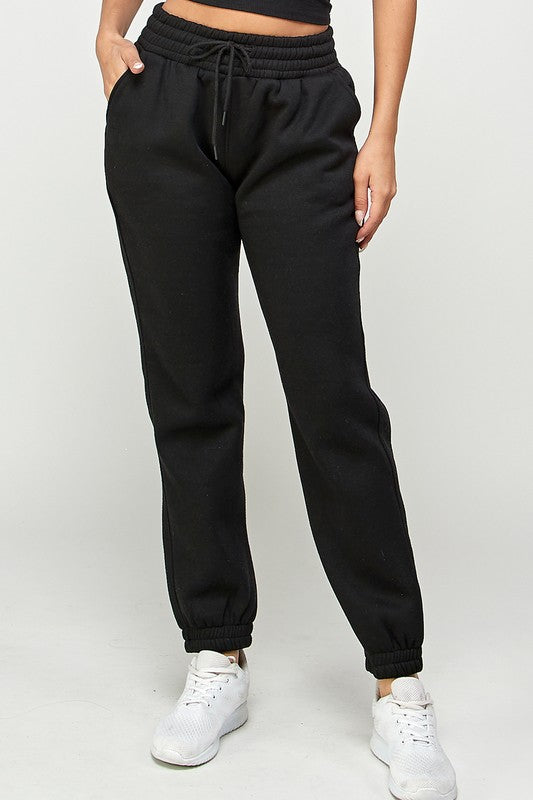 Get Comfy Thermal Joggers (Black)